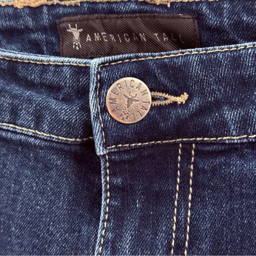 American Tall Men’s Carman Tapered Everyday Medium Wash Jeans Long Length 34 - Picture 7 of 15